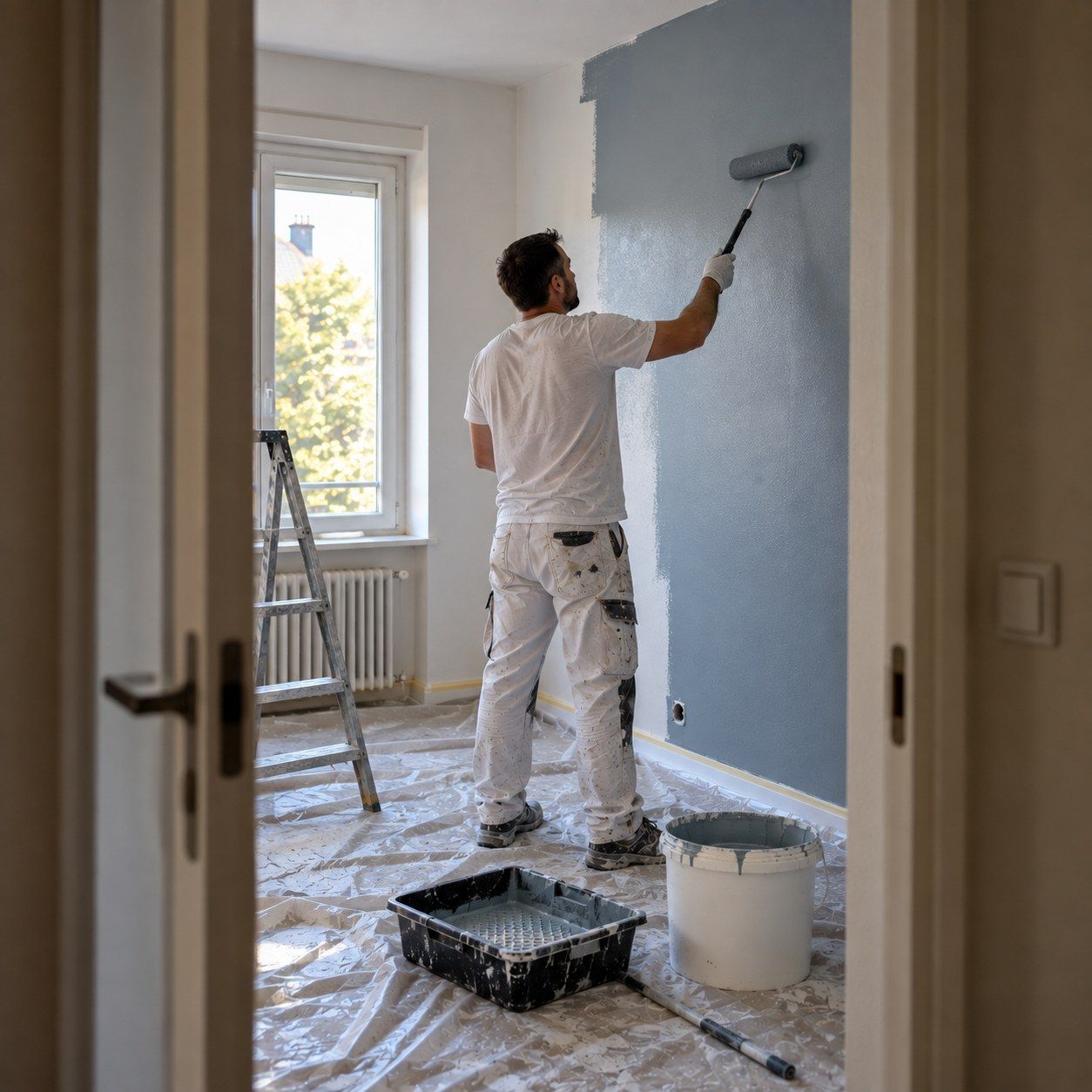 N-Express, peinture intérieure à Aulnay-sous-Bois